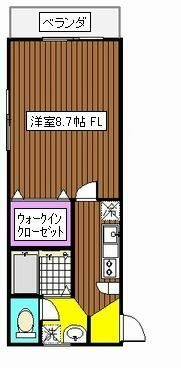 サザンヒルズの間取り|間取りです。
