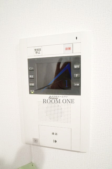 ブライズ上池台のセキュリティ|モニター付きインターホンです。