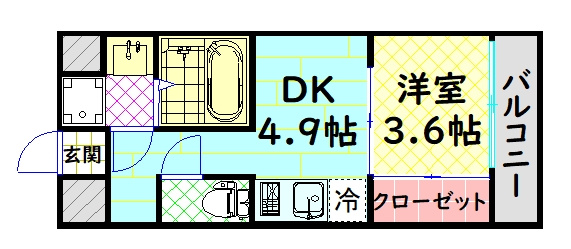 【間取り】 | ARCA鳳