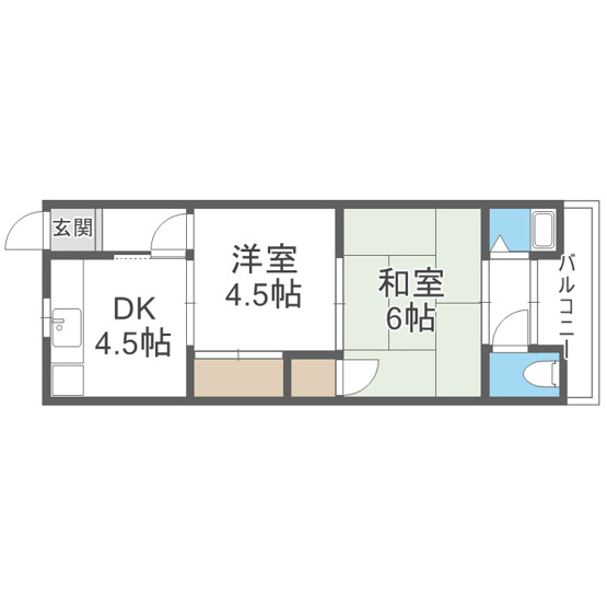 【間取り】 | 松本マンション