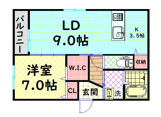 【間取り】 | シャルマン・ドミール堺