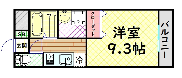 【間取り】 | ルノン中百舌鳥