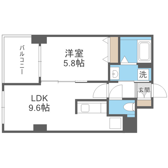 【間取り】 | ジェルメ河善