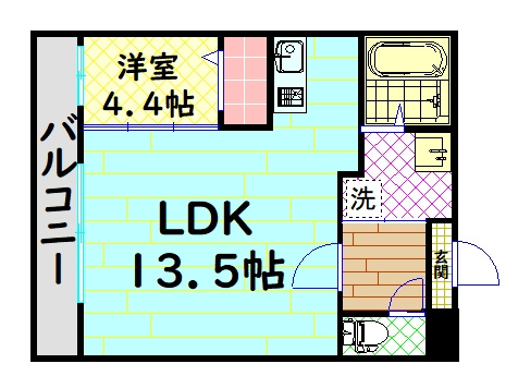【間取り】 | ジーメゾン石津町東アビテ