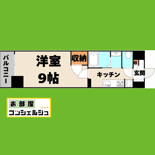 アモン リオ ブランシュの間取り