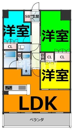 仲介手数料0円ラフィシア上前津の間取り