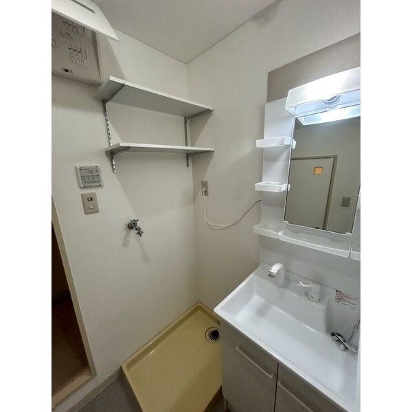 大阪市大正区三軒家西３丁目の賃貸マンションの洗面所