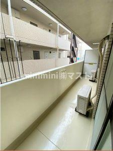 大阪市大正区三軒家西３丁目の賃貸マンションのバルコニー