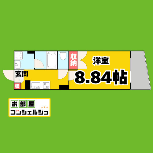 アールズタワー東山公園の間取り