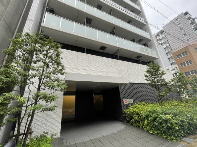 ドゥーエ立売堀のエントランス