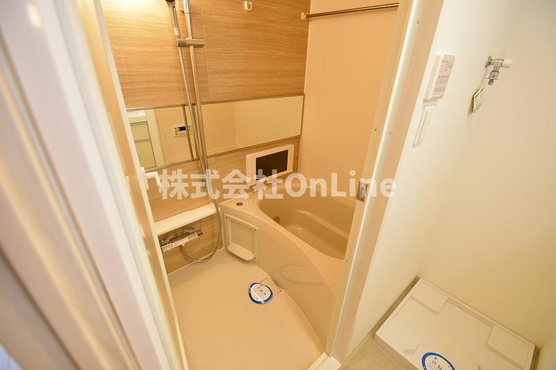 東大阪市足代北１丁目の賃貸マンションの浴室