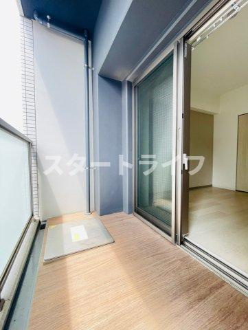 大阪市淀川区宮原１丁目の賃貸マンションのバルコニー