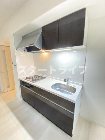 大阪市淀川区宮原１丁目の賃貸マンションのキッチン