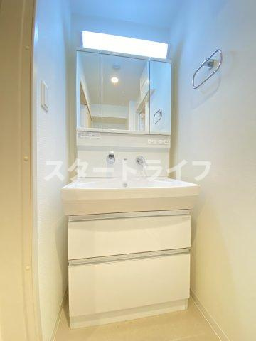 大阪市淀川区宮原１丁目の賃貸マンションの洗面所
