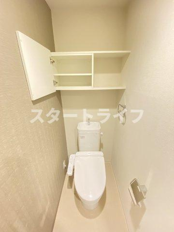 大阪市淀川区宮原１丁目の賃貸マンションのトイレ