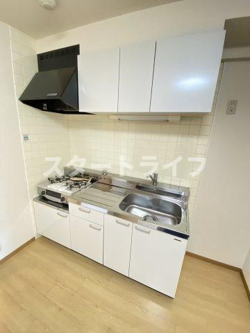 大阪市淀川区十三東１丁目の賃貸マンションのキッチン