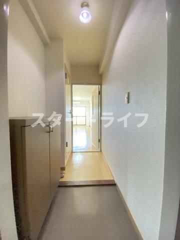 大阪市淀川区十三東１丁目の賃貸マンションの玄関