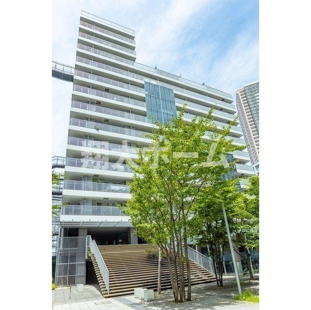 東雲キャナルコートＣＯＤＡＮ１７号棟の外観