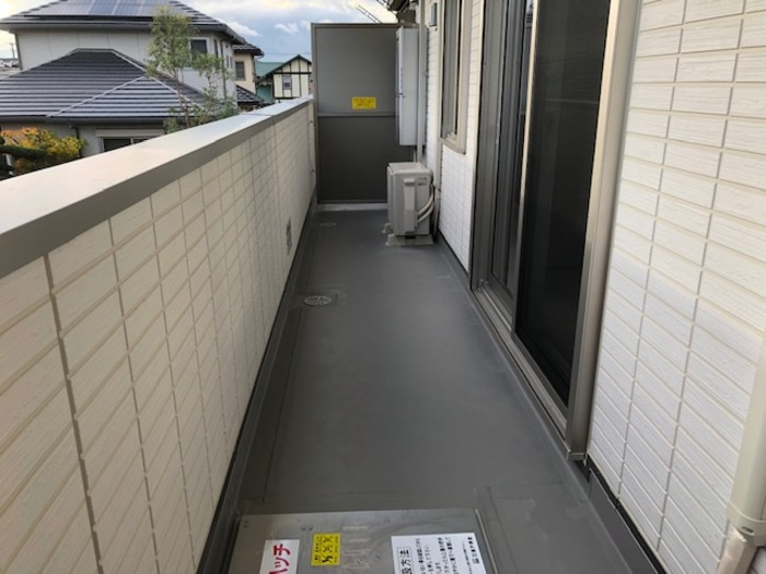 エスポワール合川　B棟のバルコニー|陽当たり良好なバルコニーです♪