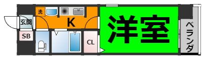 仲介手数料0円！！グランメール城西の間取り