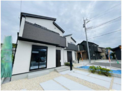 『八王子市新築戸建て』八王子市石川町1458【仲介手数料無料】　７期の前面道路含む現地写真|～仲介手数料無料☆八王子ひなた不動産～　八王子市石川町　新築戸建て