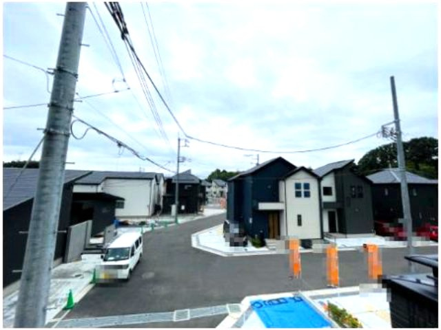 『八王子市新築戸建て』八王子市石川町1458【仲介手数料無料】　７期の前面道路含む現地写真|～仲介手数料無料☆八王子ひなた不動産～　八王子市石川町　新築戸建て