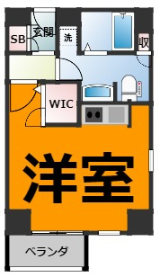 仲介手数料0円！！ミュプレ矢場町の間取り