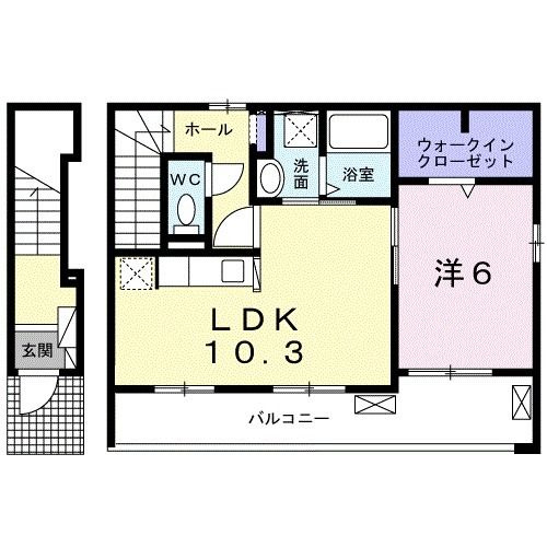 ラ・ルーチェⅡの間取り