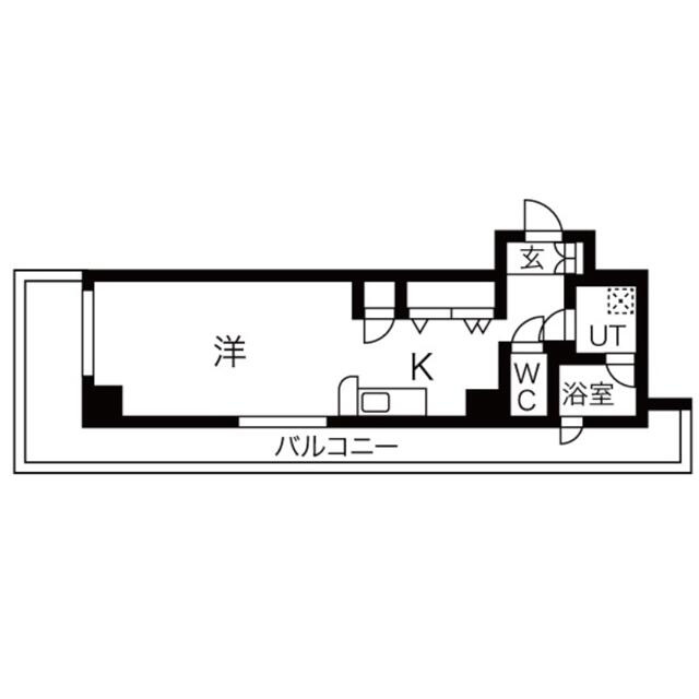 スペリオルクラブの間取り|1R