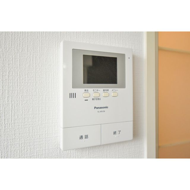 メゾン・エクセルⅡのセキュリティ|TVモニター付きで安心です☆