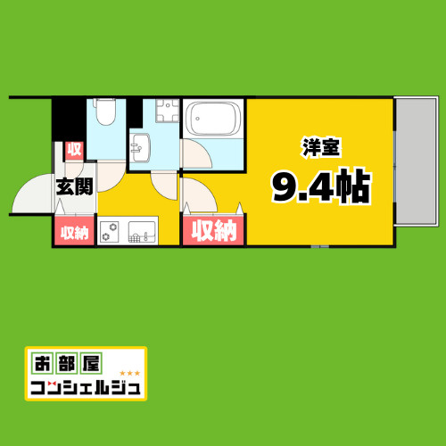 ヴィオラレジデンスの間取り