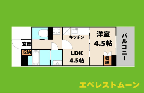 桜ヒルズ黄金の間取り