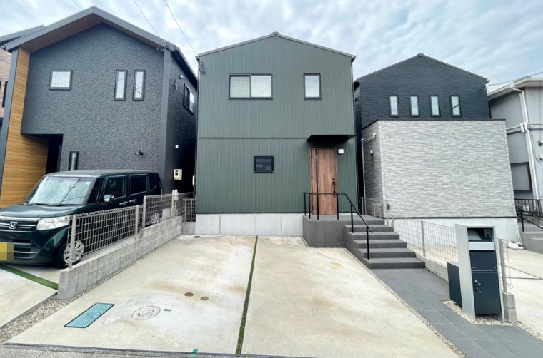 東海市中ノ池1丁目　中古戸建の外観|落ち着いた雰囲気の外観です
