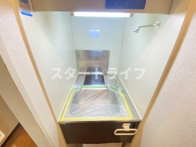 大阪市東淀川区東中島２丁目の賃貸マンションのキッチン
