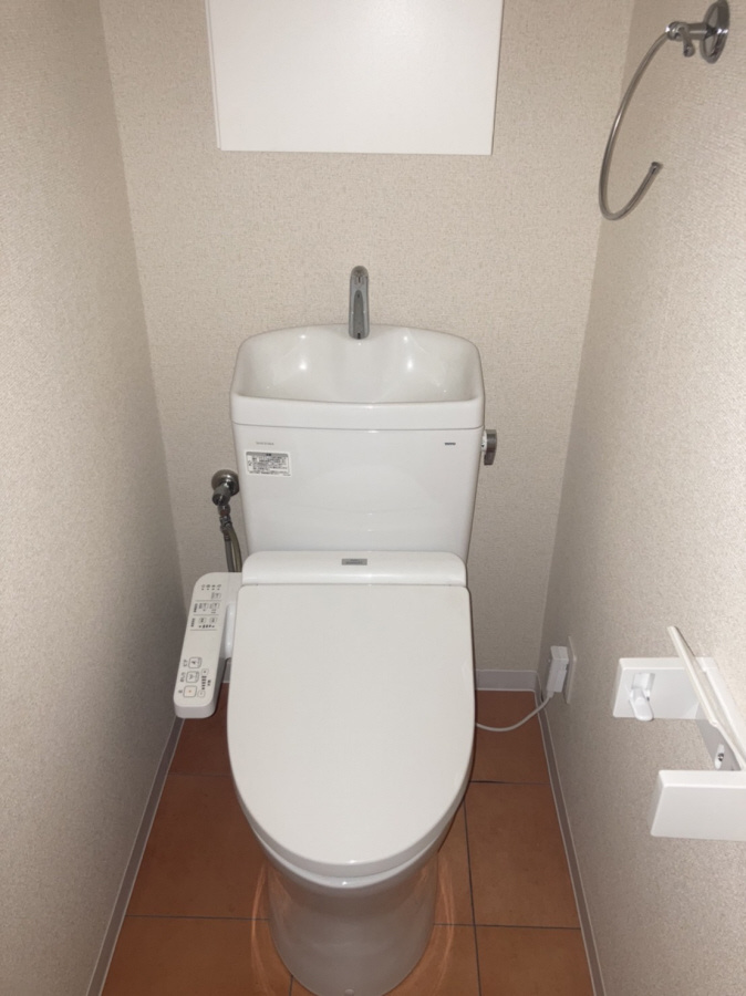 清水マンションⅠのトイレ
