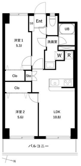 【間取り】 | ＰＡＲＫ ＭＯＤＥＲＮ つつじヶ丘