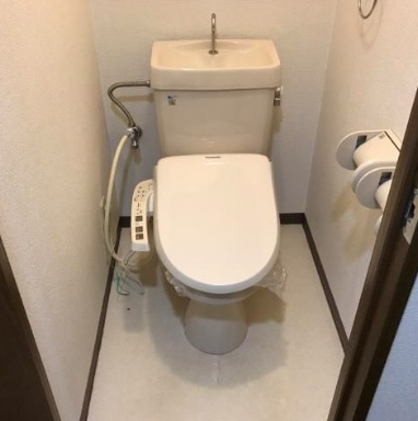 ビエンフェオークラの洗面所