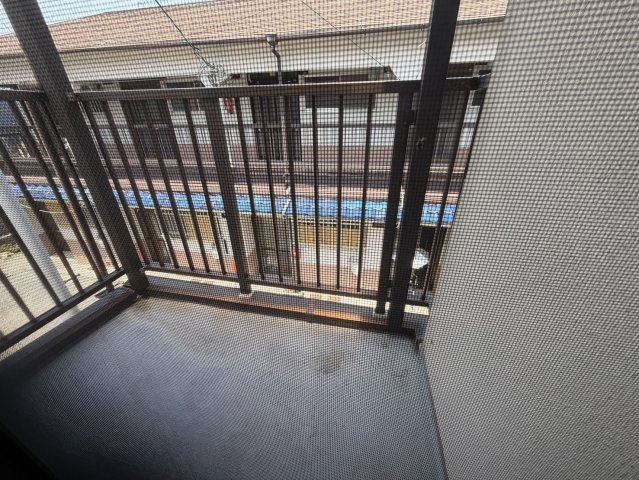 黒原城内町戸建貸家のバルコニー