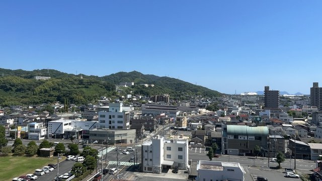 アルファステイツ下松市役所前の展望