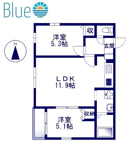 【間取り】 | ルスソラール