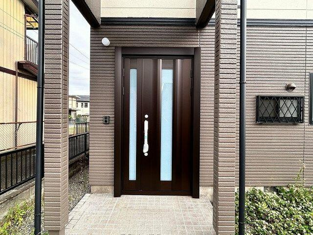 宇都宮市鶴田町　３ＬＤＫ　中古住宅のその他|「玄関」新品交換済みです