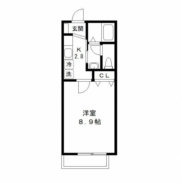 アクシズ　Ａ棟の間取り