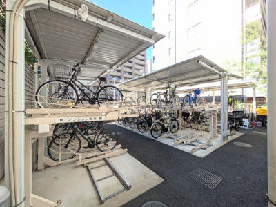 入居者用駐輪場　※区画指定有