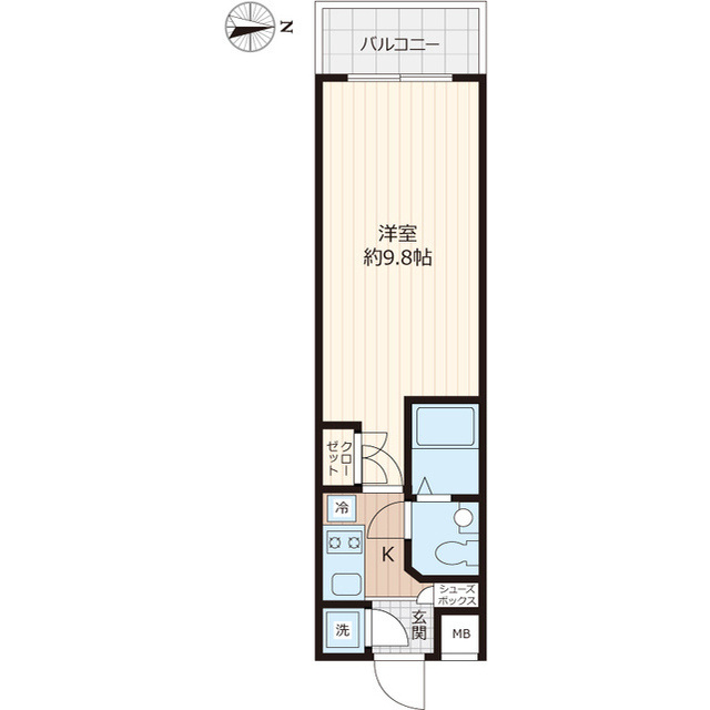 Ｂｅｖｅｒｌｙ　Ｈｏｍｅｓ　下赤塚の間取り