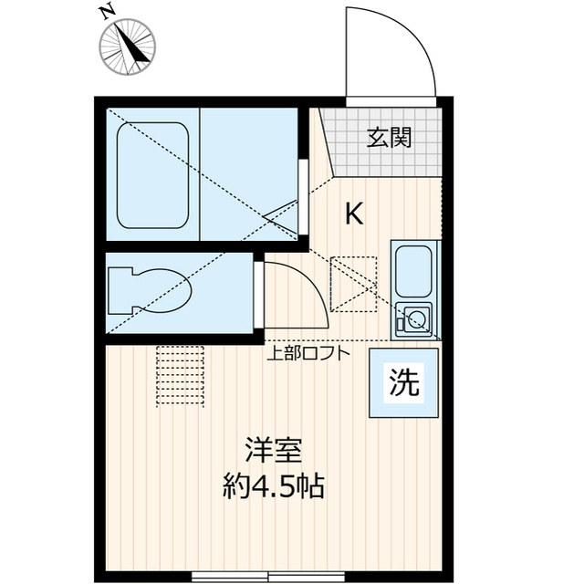 ヒルズ片吹の間取り