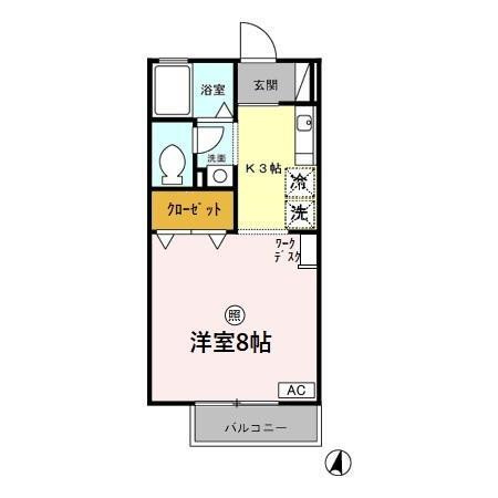 【間取り】 | ジュネス牧