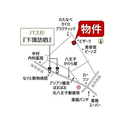 【外観】 | 冨澤ハイツ駐車場 | 地図