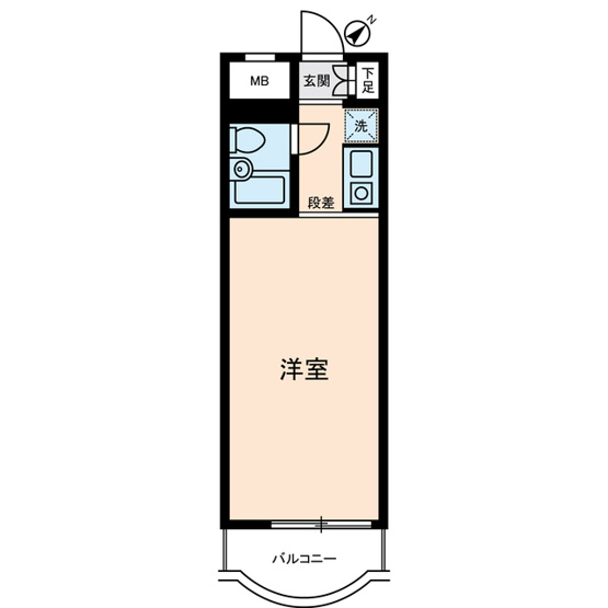 【間取り】 | ハイネスベルグレイス川崎