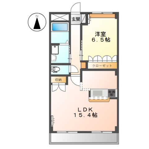 グリーンハイムの間取り