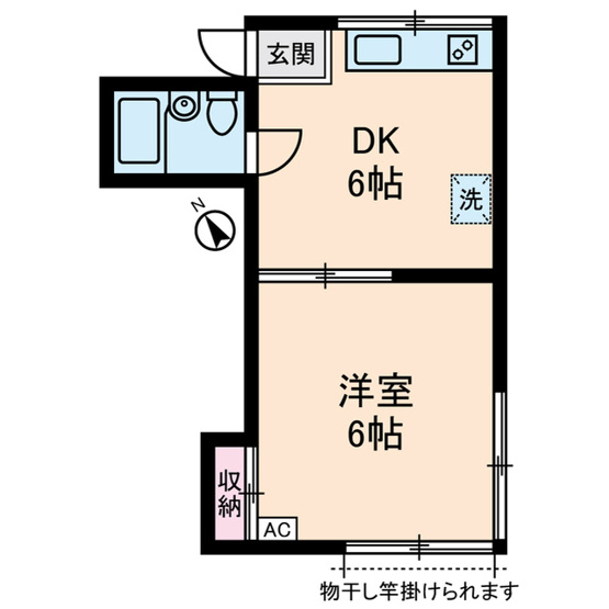 【間取り】 | ハイム南砂